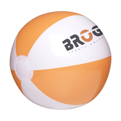 Picture of BEACHBALL Ø 27 CM in White & Orange