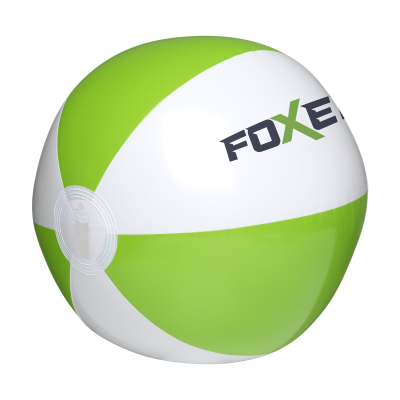 Picture of BEACHBALL Ø 27 CM in White & Green