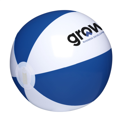 Picture of BEACHBALL Ø 27 CM in White & Dark Blue