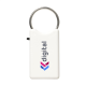 SAFE GRS RECYCLED KEYRING in White image 2