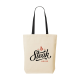 Picture of CANVAS SHOPPY COLOUR (220 G & M²) BAG in Black