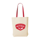 Picture of CANVAS SHOPPY COLOUR (220 G & M²) BAG in Red
