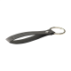 VEGAN PINEAPPLE LEATHER KEYRING in Black image 2