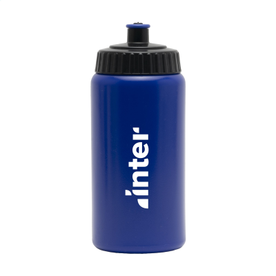 Picture of SUGARCANE BIO BIDON 500 ML DRINK BOTTLE in Blue & Black