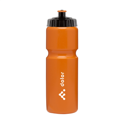 Picture of SUGARCANE BIO BIDON 750 ML DRINK BOTTLE in Orange & Black