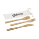 Picture of BAMBU CUTLERY SET in Bamboo