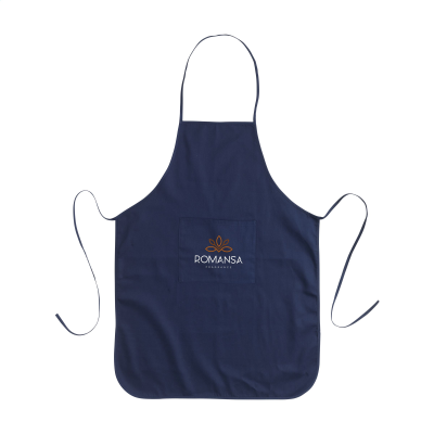 Picture of APRON RECYCLED COTTON (170 G & M²) in Blue