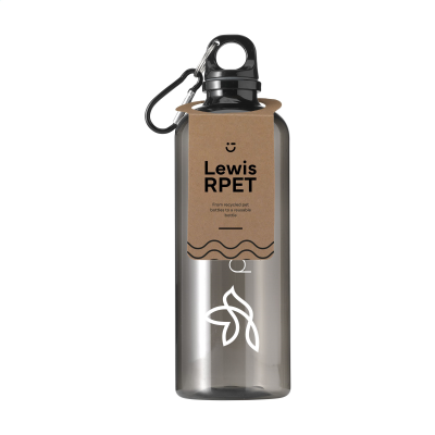 Picture of LEWIS RPET BOTTLE 630 ML WATER BOTTLE in Black