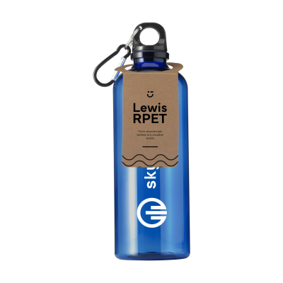 Picture of LEWIS RPET BOTTLE 630 ML WATER BOTTLE in Blue
