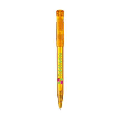 Picture of STILOLINEA S45 CLEAR TRANSPARENT PEN in Clear Transparent Orange