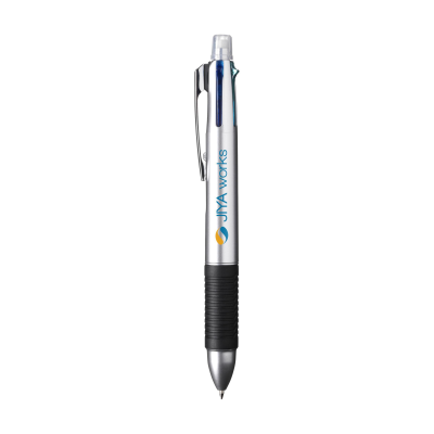 Picture of QUINTET 5-IN-1 PEN PENCIL in Silver