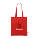Picture of ORGANIC COTTON SHOPPER (140 G & M²) BAG in Red