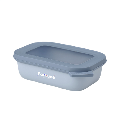 Picture of MEPAL CIRQULA MULTI USE RECTANGULAR BOWL 500ML LUNCH BOX in Nordic Blue