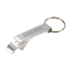 OPENUP OPENER KEYRING in Silver image 2