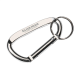 CARABINEKEY CARABINER HOOK in Silver image 2