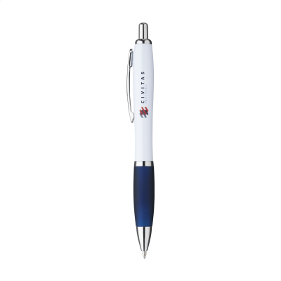 Picture of ATHOS WHITE PEN in Navy