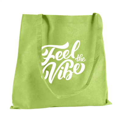 Picture of SHOPPER (80 G & M²) SHOPPER TOTE BAG in Lime