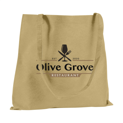 Picture of SHOPPER (80 G & M²) SHOPPER TOTE BAG in Beige