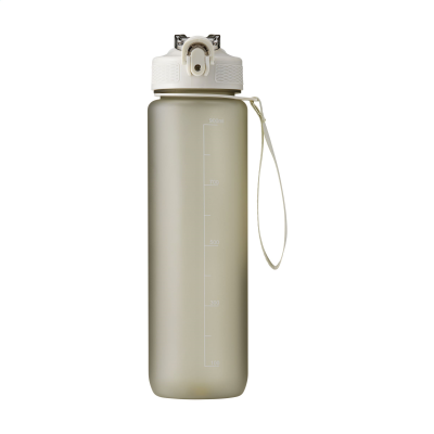 Picture of AQUASPORT RCS RECYCLED WATER BOTTLE 1 L in Beige
