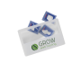 LOUPE CREDITCARD MAGNI-GLASS in White image 2