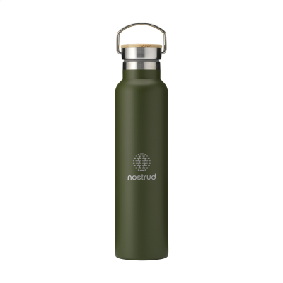 Picture of NORDVIK RCS RECYCLED STEEL 750 ML DRINK BOTTLE in Green