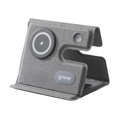 Picture of TRIPLO RCS CORDLESS CHARGER STATION in Grey