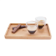 BOWLS AND DISHES - PURE WOOD - SERVING TRAY 24 CM in Brown image 2