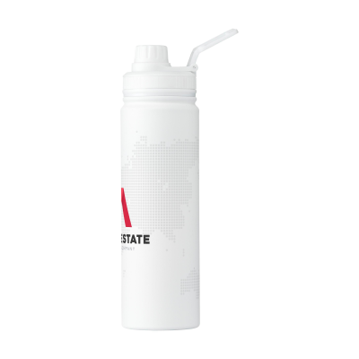Picture of TAPPO BOTTLE RCS STAINLESS STEEL METAL 800 ML SINGLE WALL in White