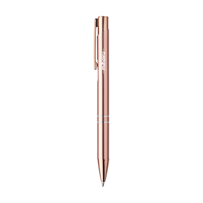 Picture of EBONY RCS RECYCLED ALUMINIUM METAL ROSE GOLD PEN in Rose