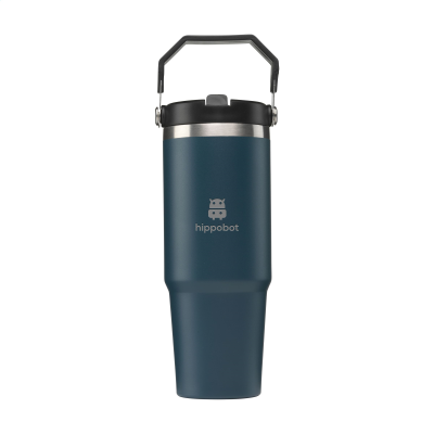 Picture of HIPPO RECYCLED STEEL CUP 900 ML in Blue