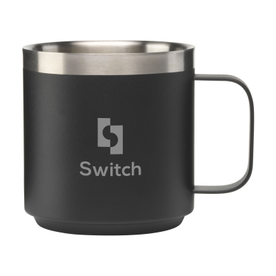 Picture of KNOX RCS RECYCLED ISO MUG 300 ML THERMO CUP in Black