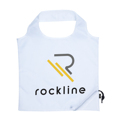 Picture of STRAWBERRY GRS RPET FOLDING BAG in White