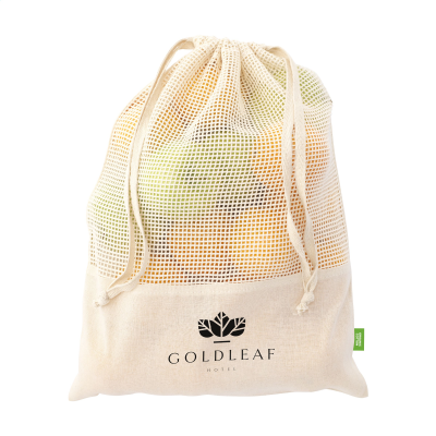 Picture of NATURA ORGANIC MESH BAG (120 G & M²) FRUIT BAG in Naturel