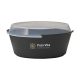 CIRCULBOWL with Lid 1200Ml in Black image 2