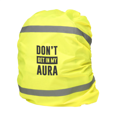 Picture of BACKPACK RUCKSACK COVER in Fluorescent Yellow.