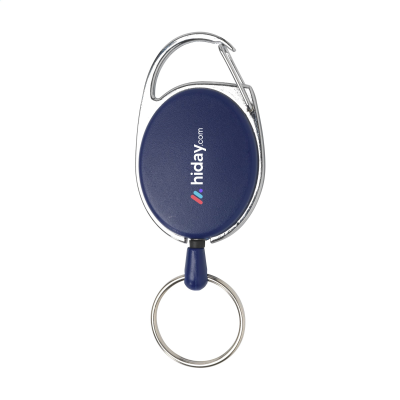 Picture of ASPEN ROLLERCLIP KEYRING CHAIN in Blue