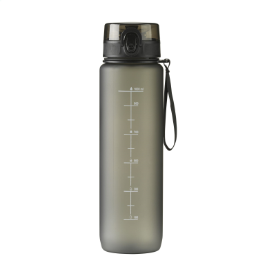 Picture of HYDRATE WATER BOTTLE 1 L DRINK BOTTLE in Black