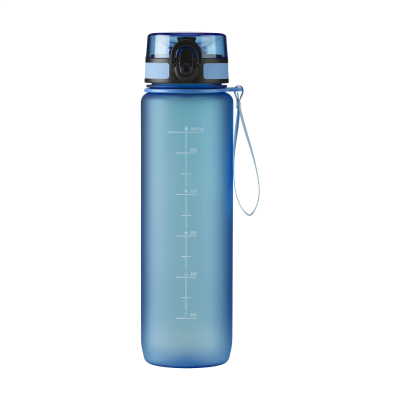 Picture of HYDRATE WATER BOTTLE 1 L DRINK BOTTLE in Blue