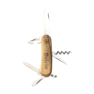 Picture of VICTORINOX POCKETKNIVE EVOWOOD POCKET KNIFE in Brown