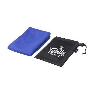 Picture of COOLDOWN GRS RPET SPORTS COOLING TOWEL in Blue
