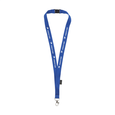 Picture of LANYARD SAFETY GRS RPET 2 CM in Blue
