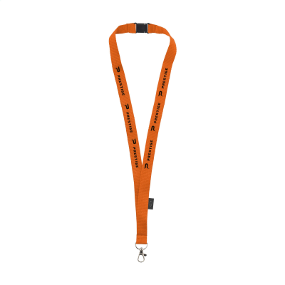 Picture of LANYARD SAFETY GRS RPET 2 CM in Orange
