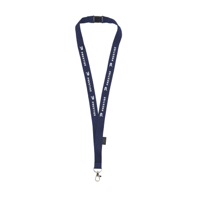 Picture of LANYARD SAFETY GRS RPET 2 CM in Navy