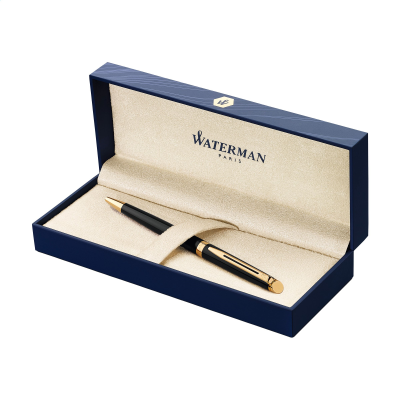 Picture of WATERMAN HÉMISPHÈRE BALL PEN BLACK - BLUE INK in Black