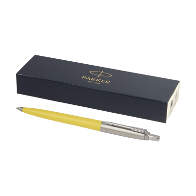 Picture of PARKER JOTTER RECYCLED BALL PEN - BLACK INK in Yellow