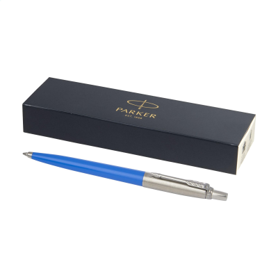 Picture of PARKER JOTTER RECYCLED BALL PEN - BLACK INK in Royalb Blue