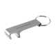 Picture of ALUMINIUM METAL OPENER PHONE STAND GRS RECYCLED KEYRING in Grey