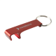 Picture of ALUMINIUM METAL OPENER PHONE STAND GRS RECYCLED KEYRING in Red