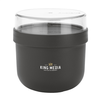 Picture of BRABANTIA MAKE & TAKE BREAKFAST BOWL 500 ML in Dark Grey