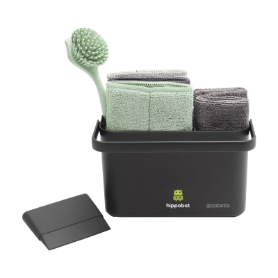 Picture of BRABANTIA SINKSIDE ORGANIZER CLEANING SET in Dark Grey